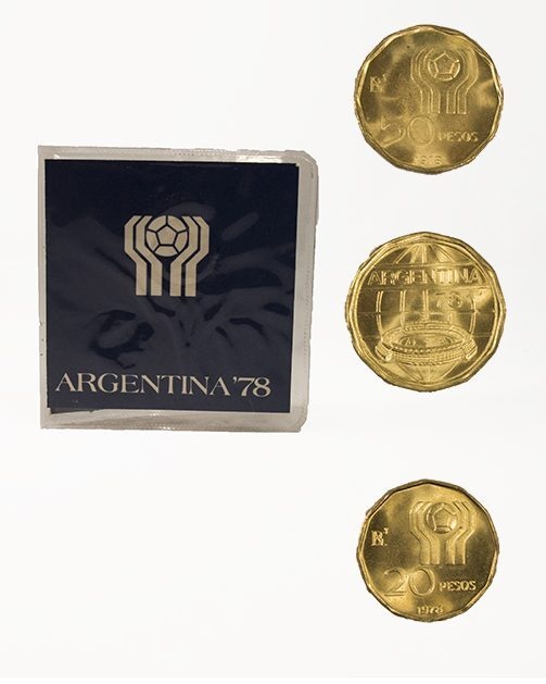 Argentina 20,50,100 Peso Soccer Set (Mini Album)
