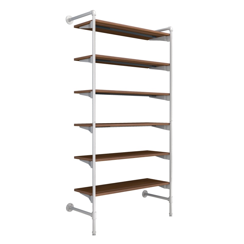 Pipeline Outrigger Kit With Six Wood Shelves