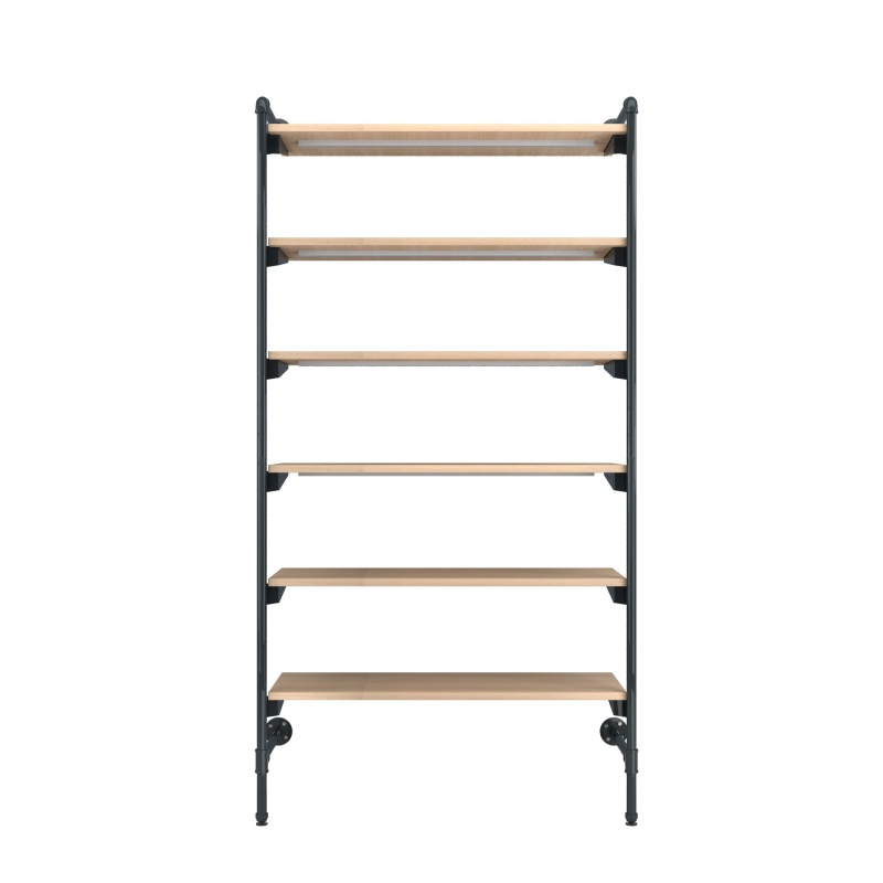 Pipeline Outrigger Kit With Six Wood Shelves