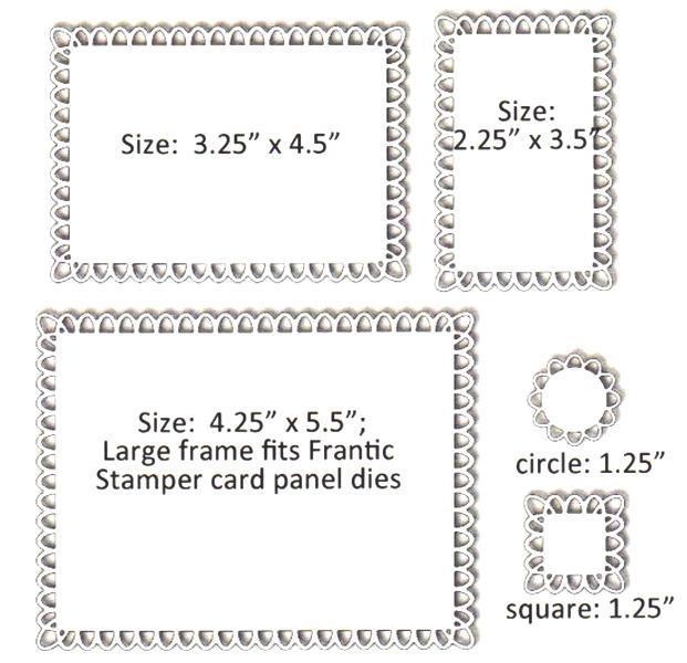 Frantic Stamper Precision Die - Arches Frames