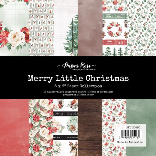 Merry Little Christmas 6X6 Paper Collection