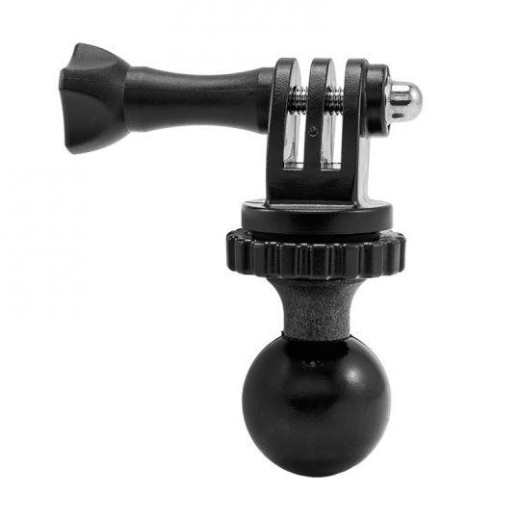 25Mm Swivel Ball to GoPro Hero Lateral Prong Pattern Adapter for Arkon Robust Series or Ram Mount