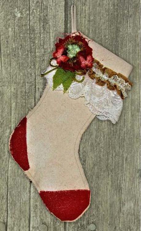 Canvas Corp Burlap Flower