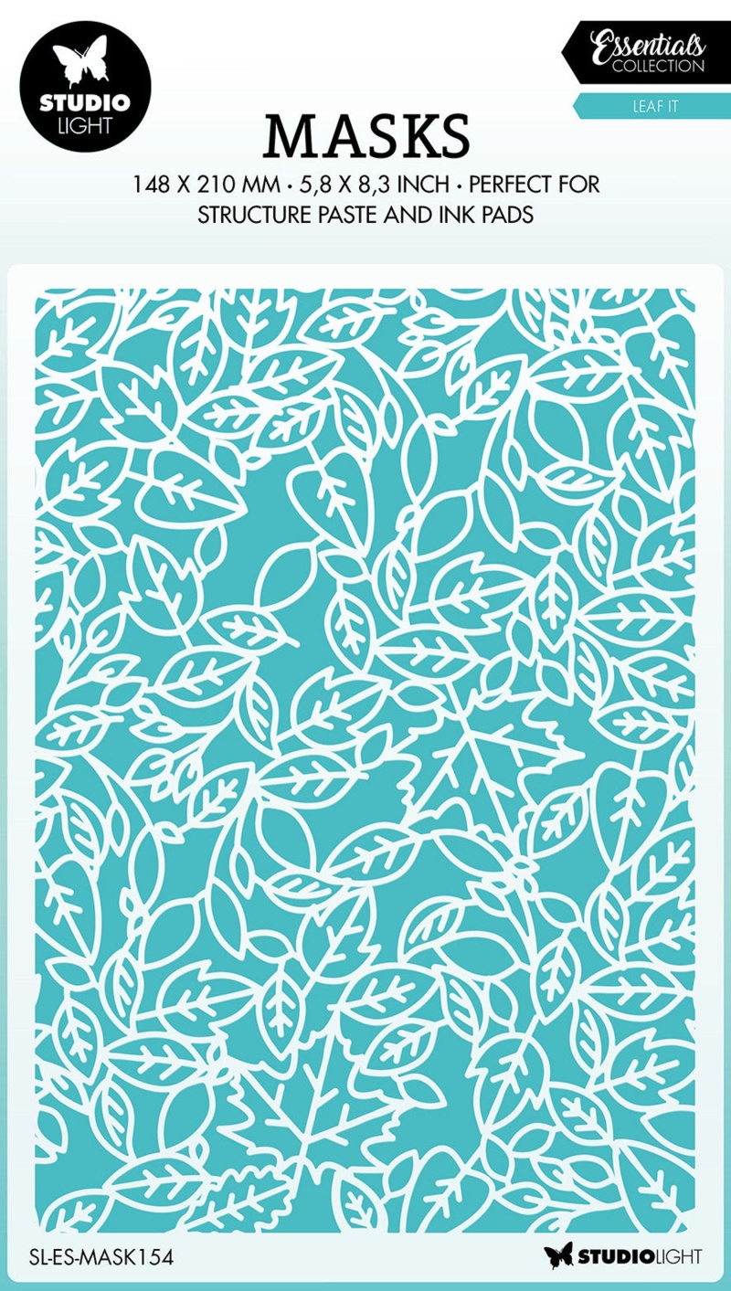 Sl Mask Leaf It Essentials 150X210x1mm 1 Pc Nr.154