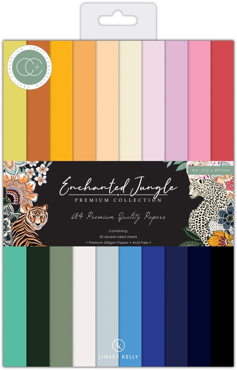 Craft Consortium Enchanted Jungle - A4 Paper Pad