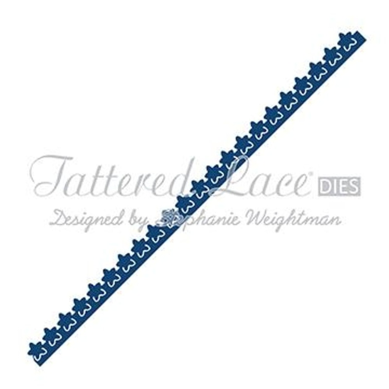 Tattered Lace Die - Flower Border