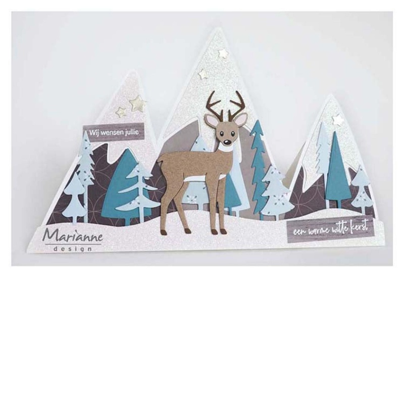 Marianne Design Craftables Deer By Marleen