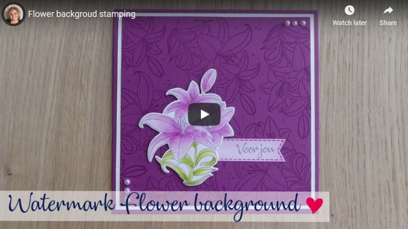 Snellen Design Flowers Lily Die & Stamp Set