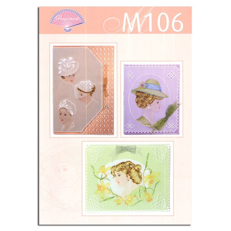 Pergamano Pattern Booklet M106 Elegant Ladies