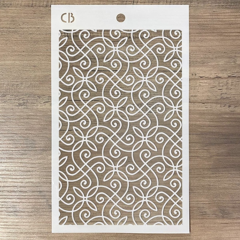 Ciao Bella Texture Stencil 5X8 Harmony