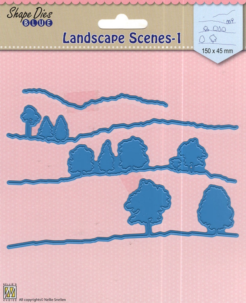 Nellie's Choice - Shape Die Landscape Scenes 1