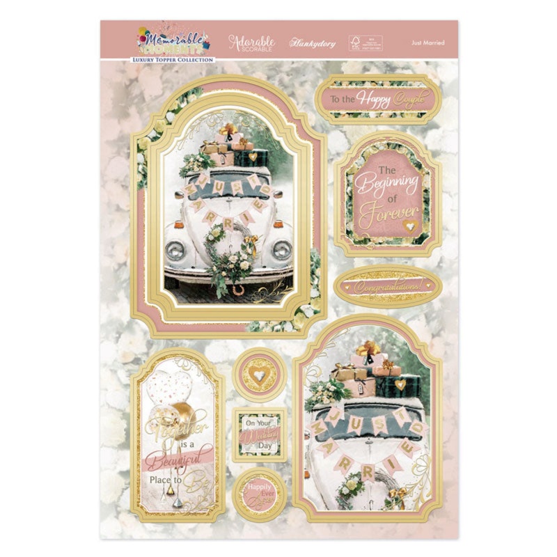 Just Married Luxury Topper Collection