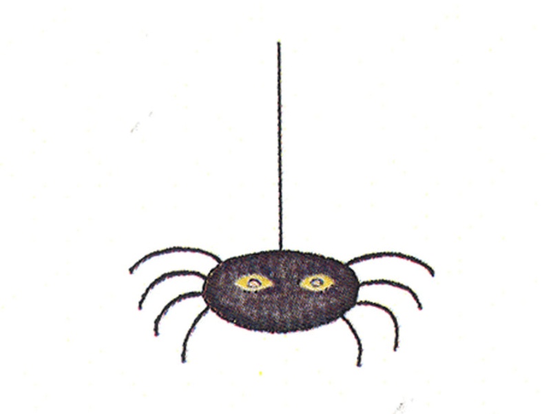 Frog's Whiskers Ink Stamp - Small Spider
