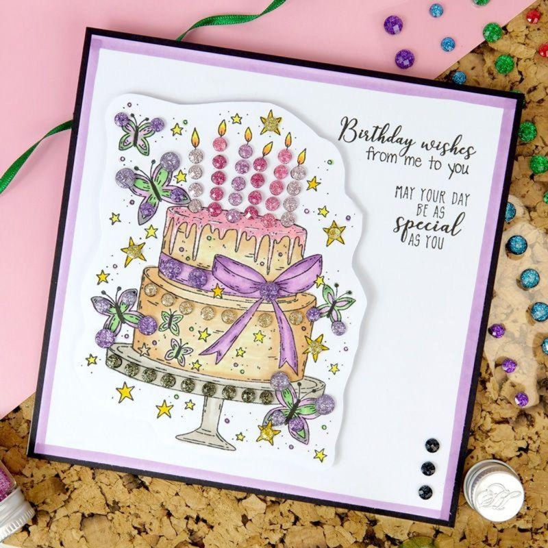 For The Love Of Stamps - Gemstone Birthday Bling