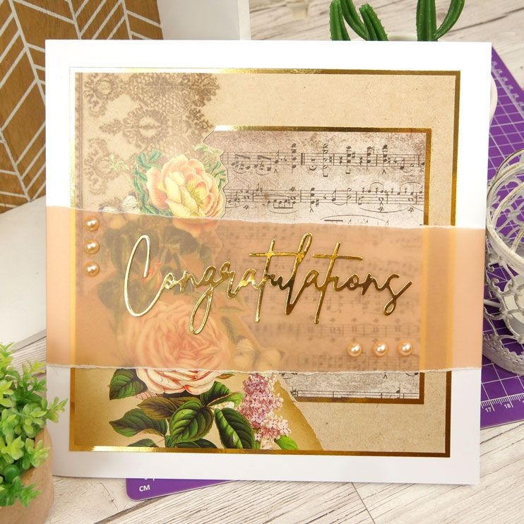Duo Design Paper Pads - Floral Scrapbook & Music Paper