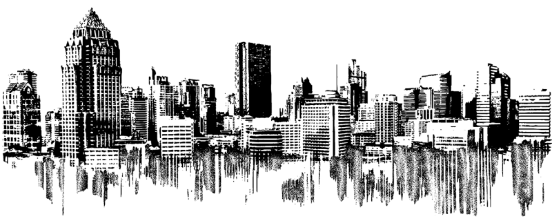 Creative Expressions Andy Skinner Cityscape Reflections 4.9 In X 1.9 In Rubber Stamp