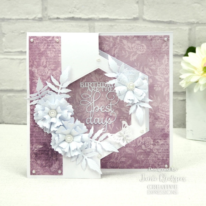 Creative Expressions Jamie Rodgers In And Out Collection Hexagons Craft Die