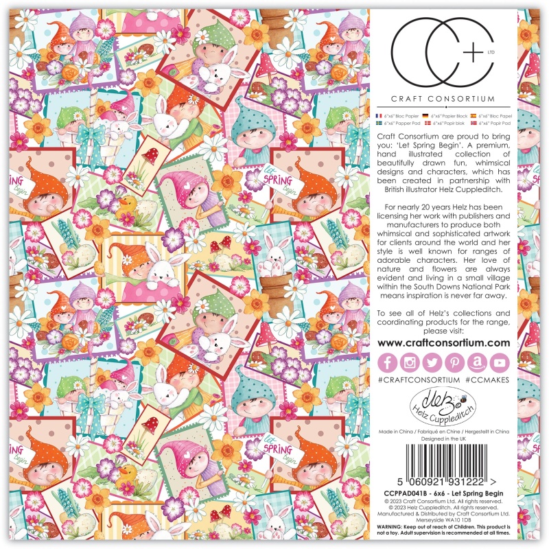 Craft Consortium 6x6 Paper Pad - Woodland