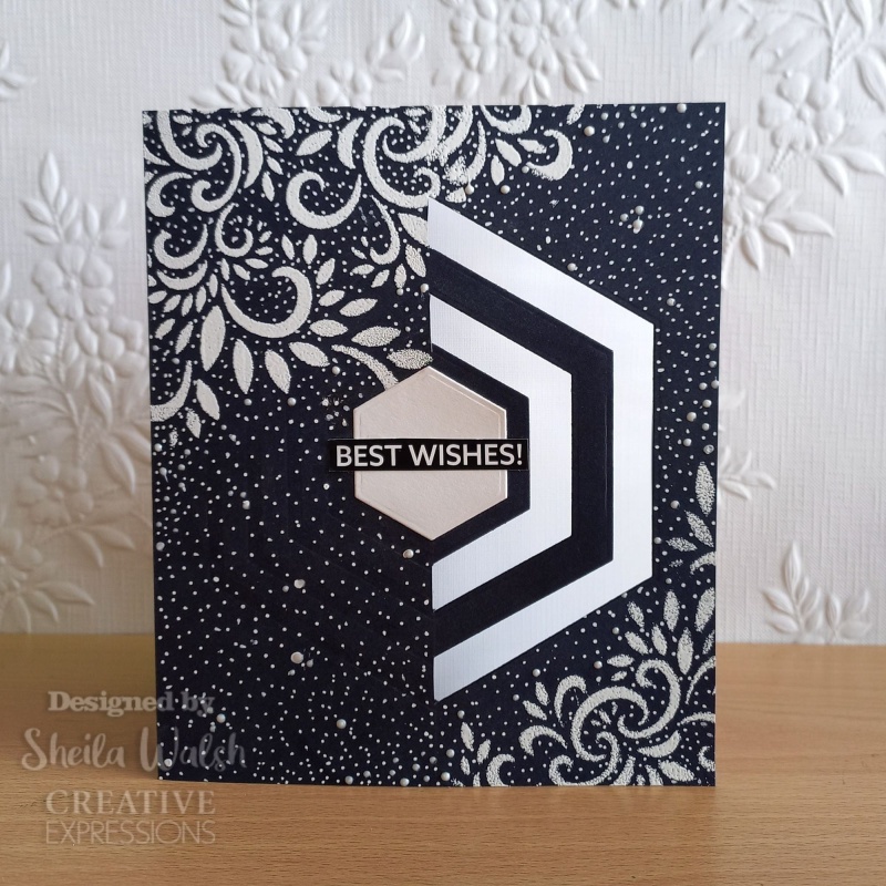 Creative Expressions Jamie Rodgers In And Out Collection Hexagons Craft Die