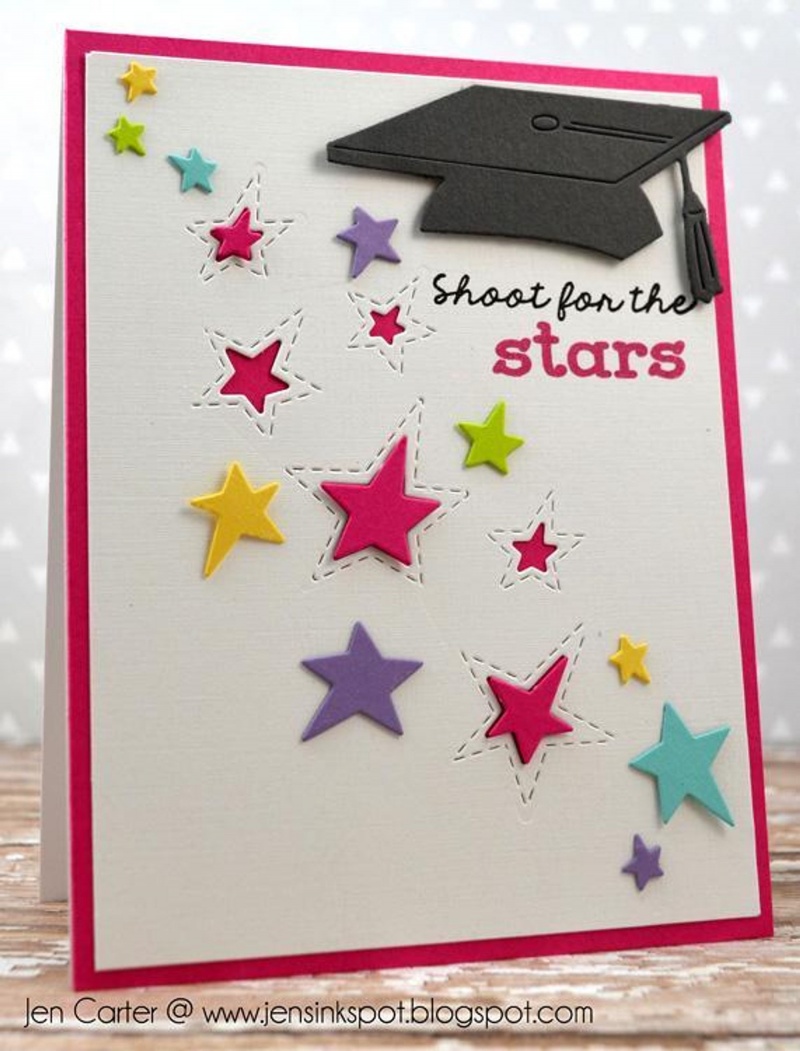 Frantic Stamper Precision Die - Reverse Cut Stitched Country Stars