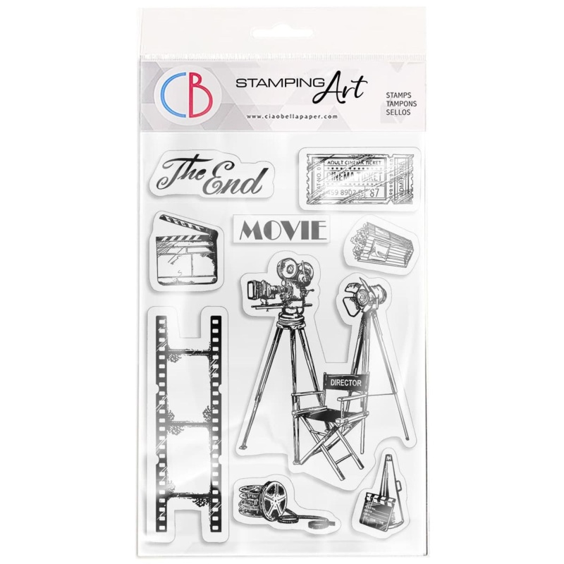 Ciao Bella Clear Stamp Set 4"X6" The Director