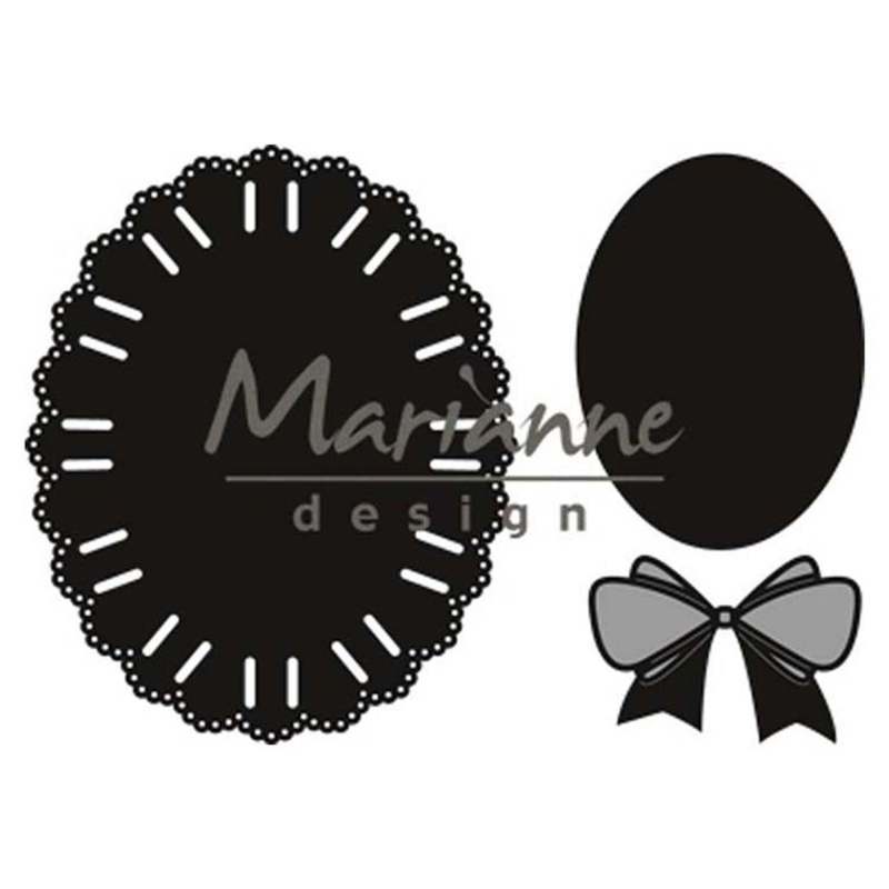 Marianne Design Craftables Oval Ribbon Die