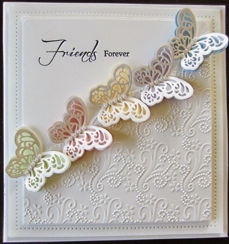 Creative Expressions Embossing Folder A4 Size - Floral Brocade