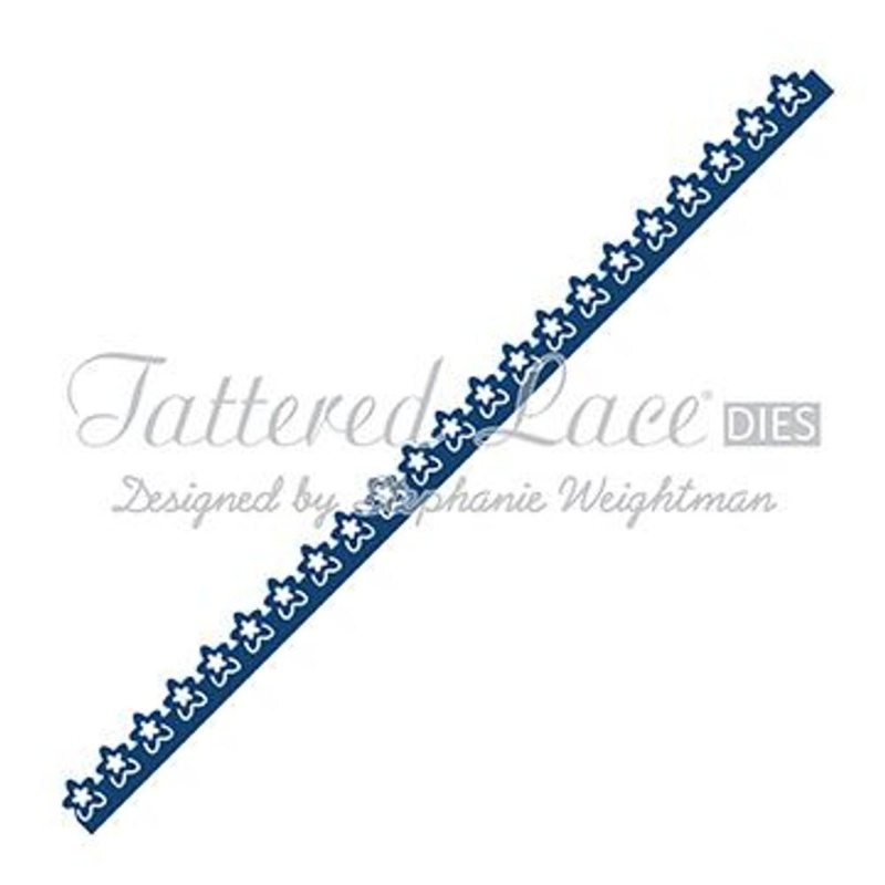 Tattered Lace Die - Delicate Flower Border