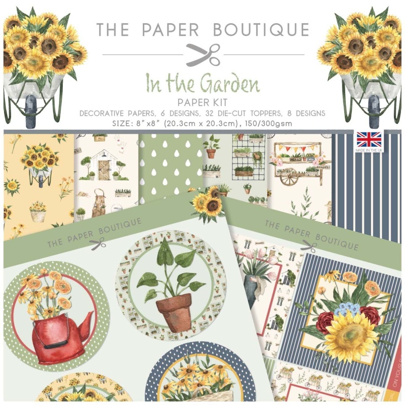 The Paper Boutique In The Garden Paper Kit