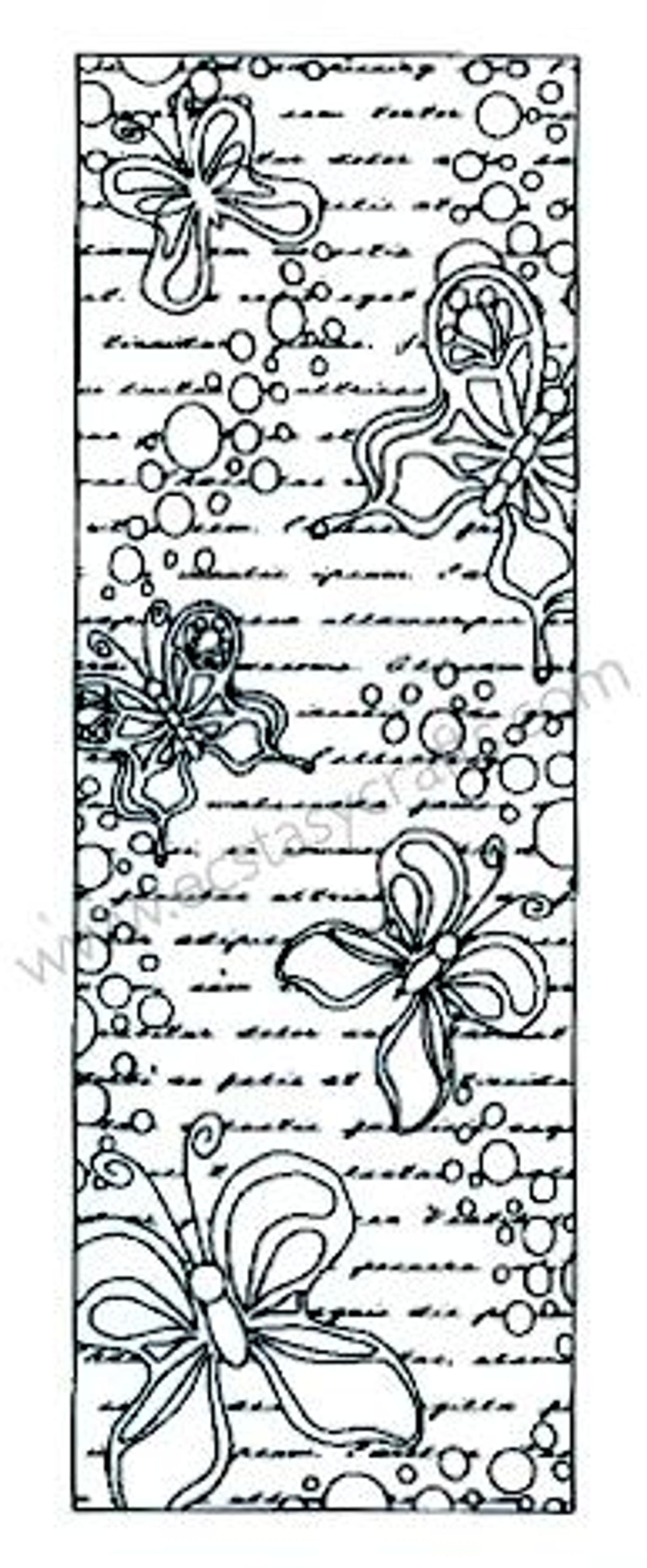 John Lockwood Stamps - Butterfly Dreams Striplet