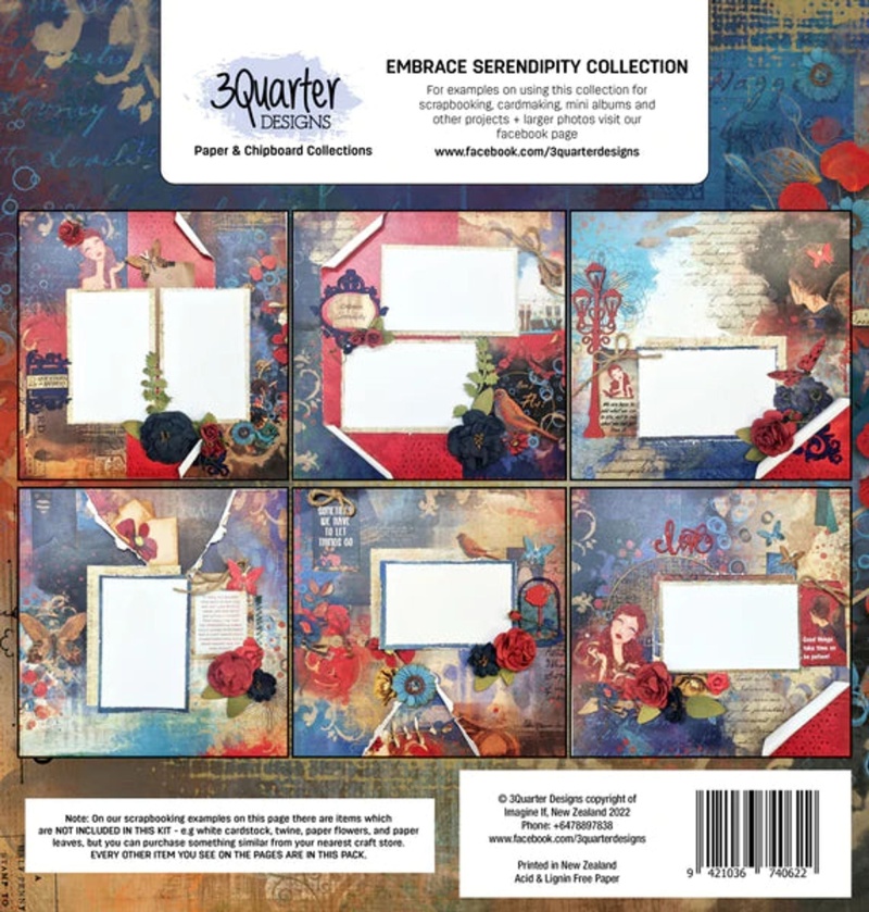 3Quarter Designs - Scrapbook Collection - Embrace Serendipity