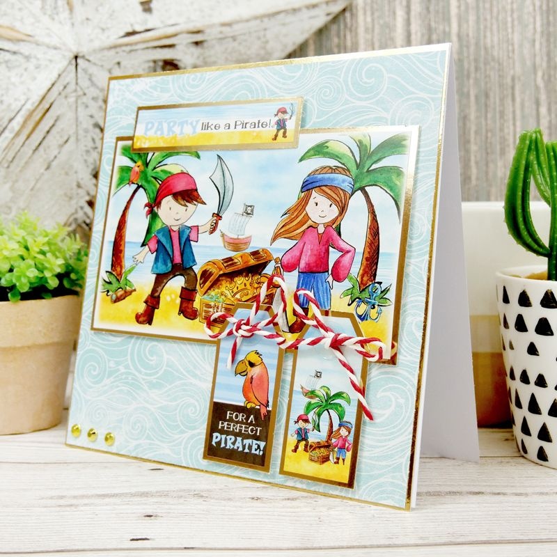 Hunkydory Favourites Toppers - Ahoy Matey!