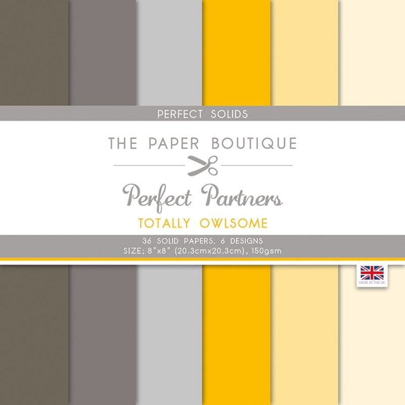 The Paper Boutique Perfect Partners Totally Owlsome 8 In X 8 In Colours