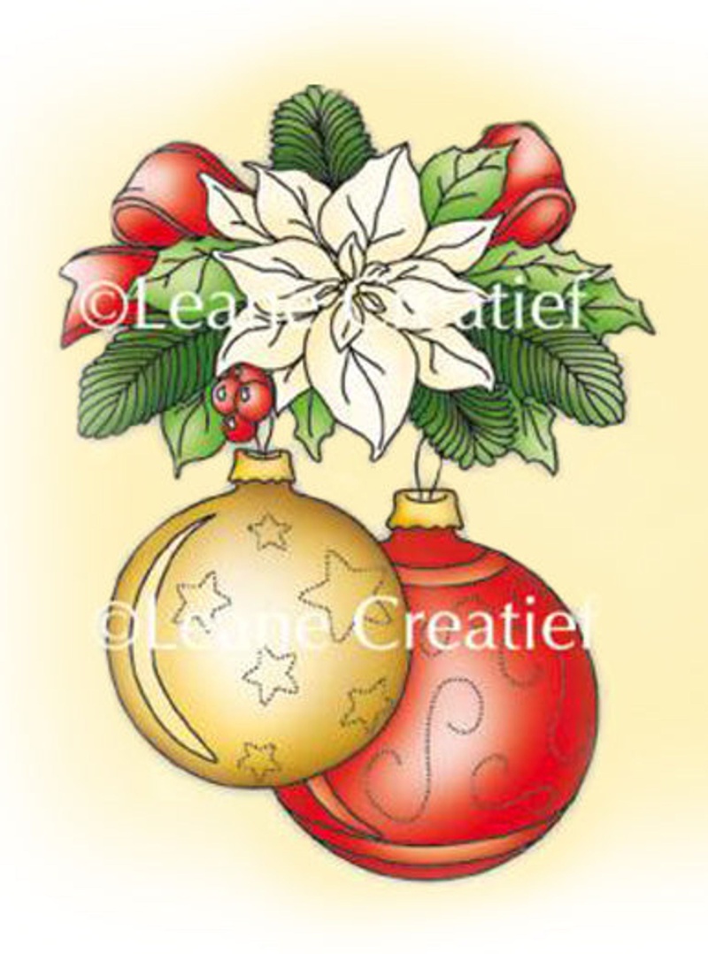 Lea'bilities Clear Stamp - Christmas Ornament 2