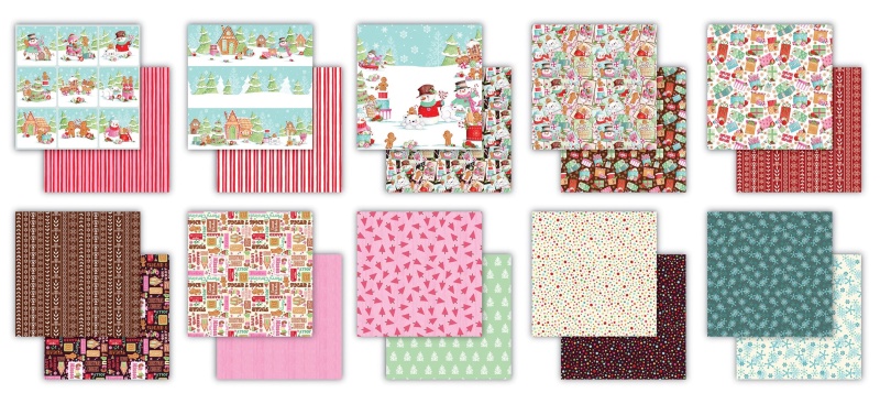 Craft Consortium Candy Christmas - 6X6 Paper Pad