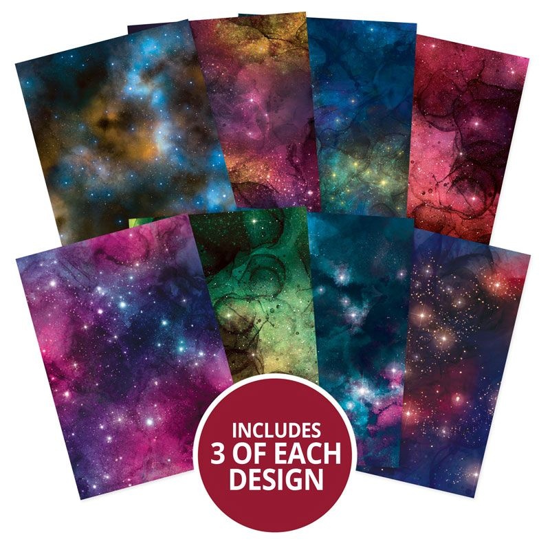 Adorable Scorable Pattern Packs - Glistening Galaxies