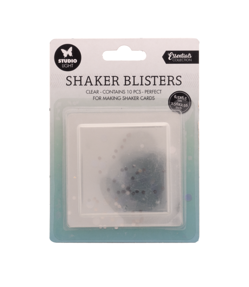 Sl Shaker Window Blister Square Essentials 65X65x5mm 10 Pc Nr.02