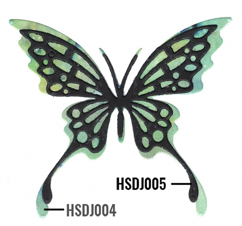 Nellie's Choice - Hobby Solutions Die Cut "Butterfly-1"