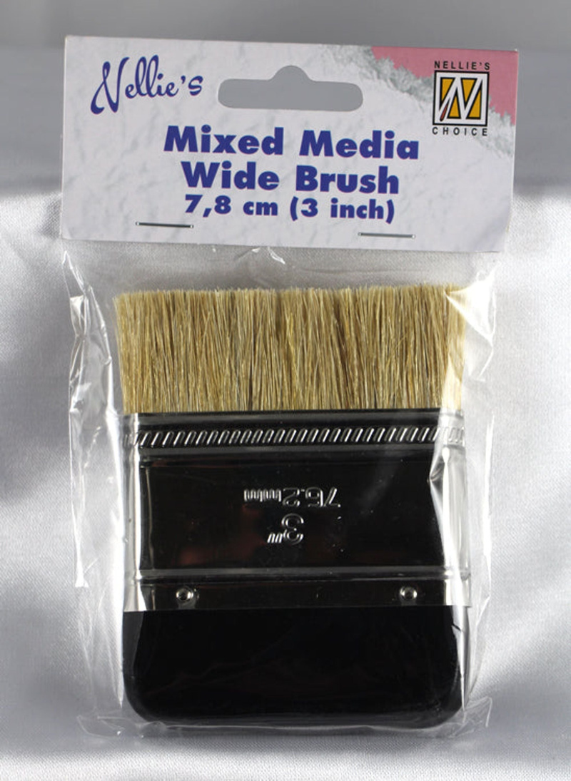 Mixed Media Wide Brush 7.8Cm (3 Inch)