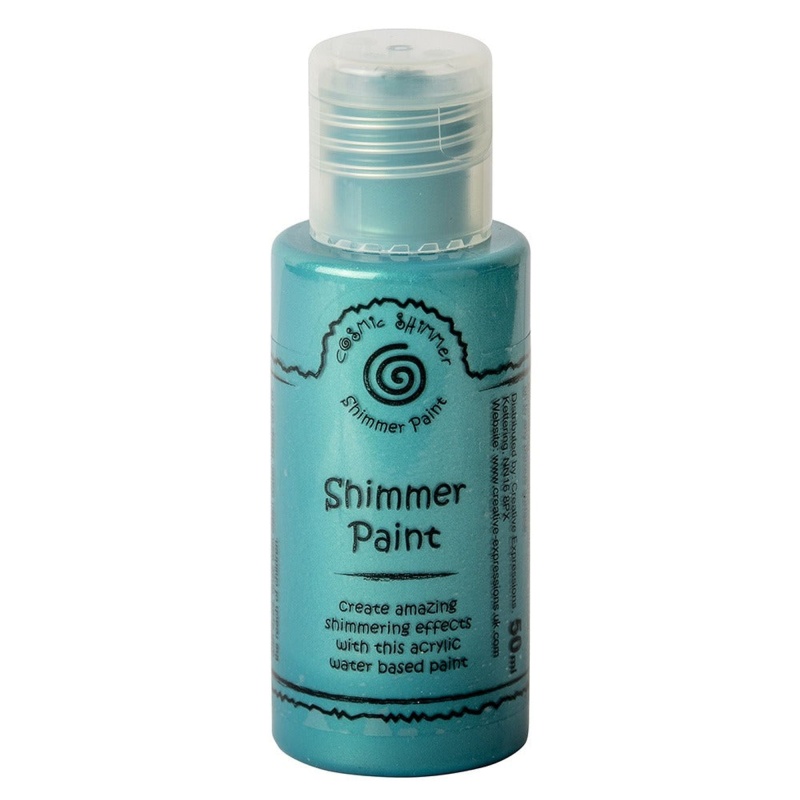 Cosmic Shimmer Shimmer Paint Teal