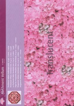 Vellum Hydrangea Pink (5 Sheets)