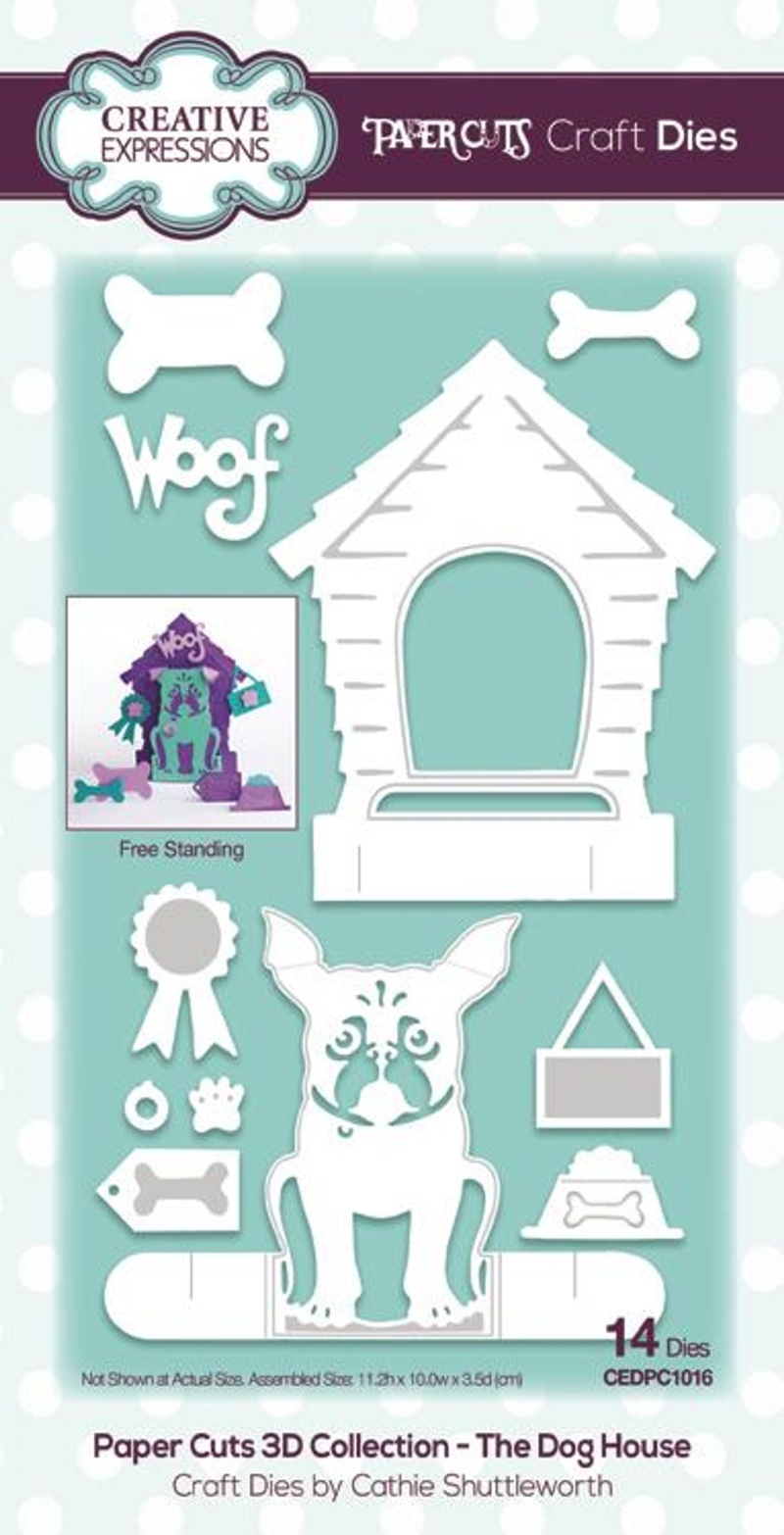 Creative Expressions Die Paper Cuts 3D - The Dog House