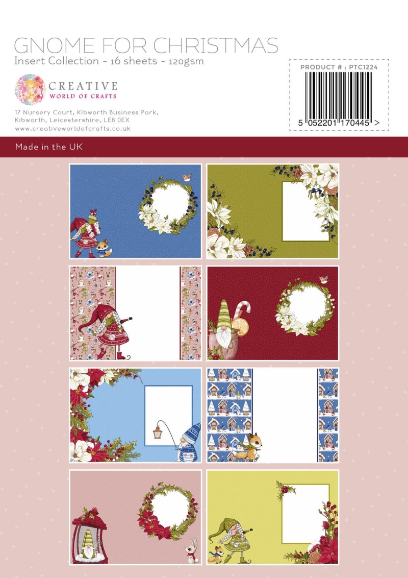 The Paper Tree Gnome For Christmas A4 Insert Collection