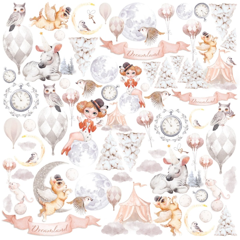 Dreamland Fussy Cut Pad 6X6 24/Pkg