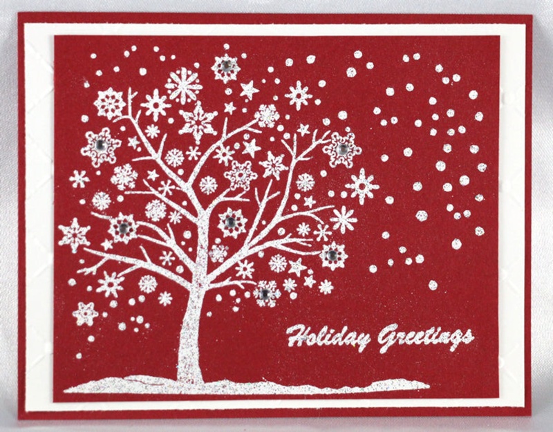 Frog's Whiskers Stamps - Snowflake Tree