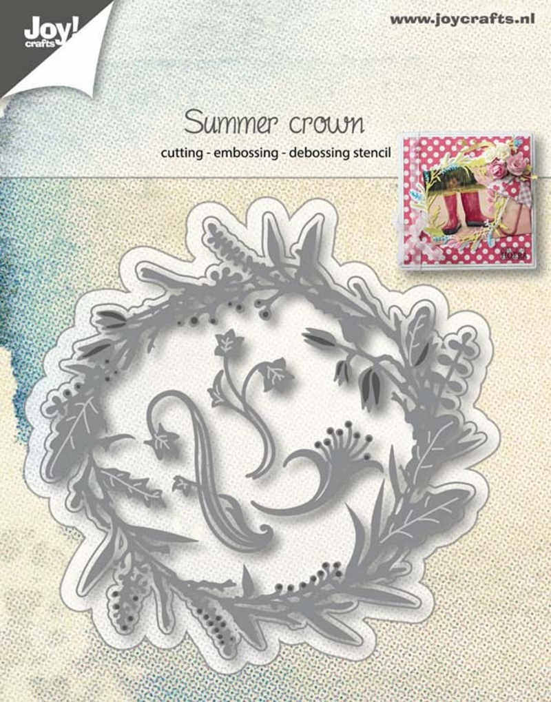 Joy! Craft Die - Summer Crown Wreath