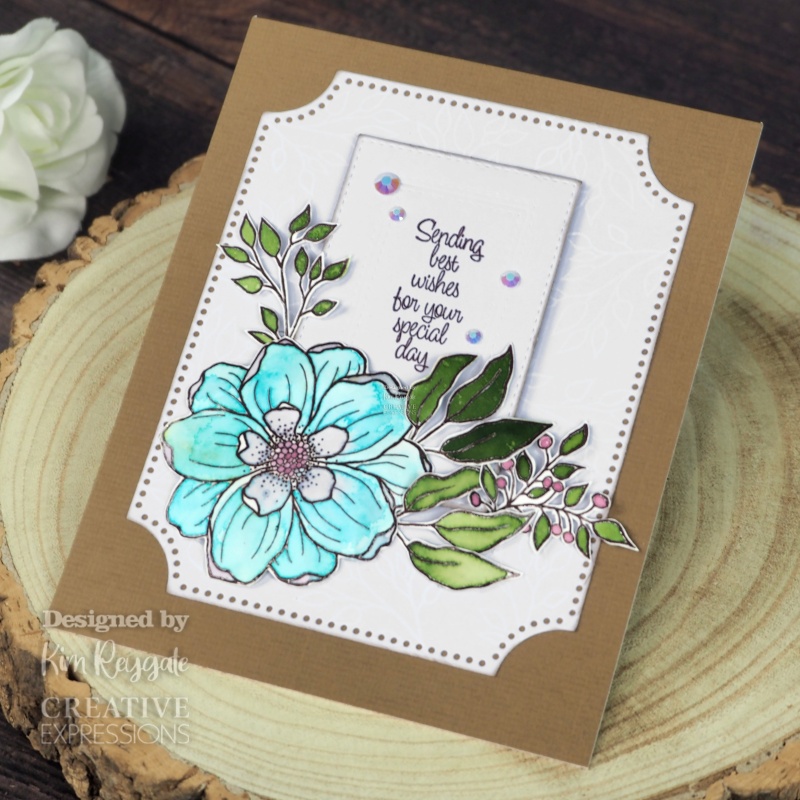 Woodware Clear Singles Arrange Me 4 In X 6 In Stamp