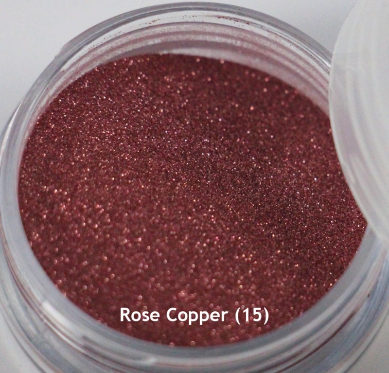 Cosmic Shimmer Polished Silk Glitter Rose Copper