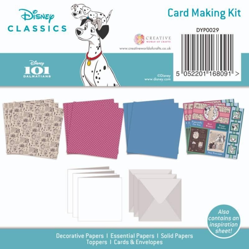 101 Dalmatians -Mini Card 6 In X 6 In Kit