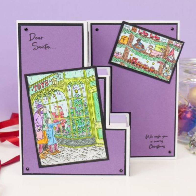 For The Love Of Stamps - The Toy Shop A6 Stamp Set